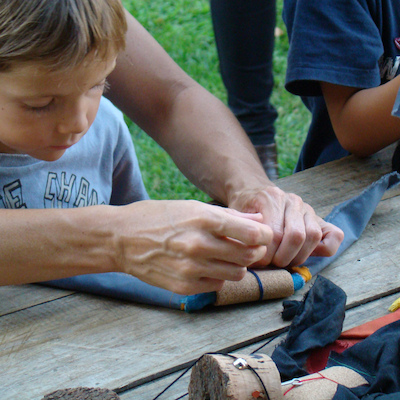 Marionetas de Vara - Dom Barom e Madame Arame Marionetas de Vara - Dom Barom e Madame Arame