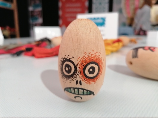 Marionetas de Vara - Dom Barom e Madame Arame Marionetas de Vara - Dom Barom e Madame Arame