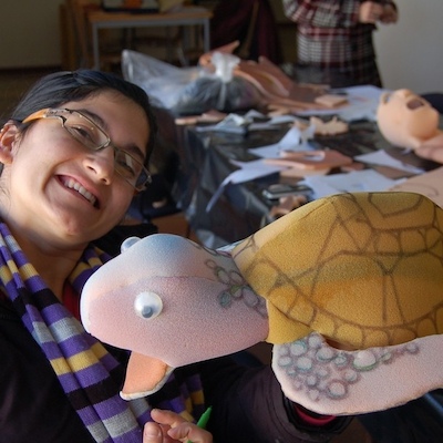 Marionetas em Esponja - Monstros Marinhos Marionetas em Esponja - Monstros Marinhos